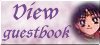 Sailor Mars style-- View guestbook button